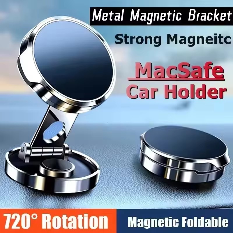 Taco Stand Holder - Penyangga Ponsel Magnetik Lipat Bulat untuk