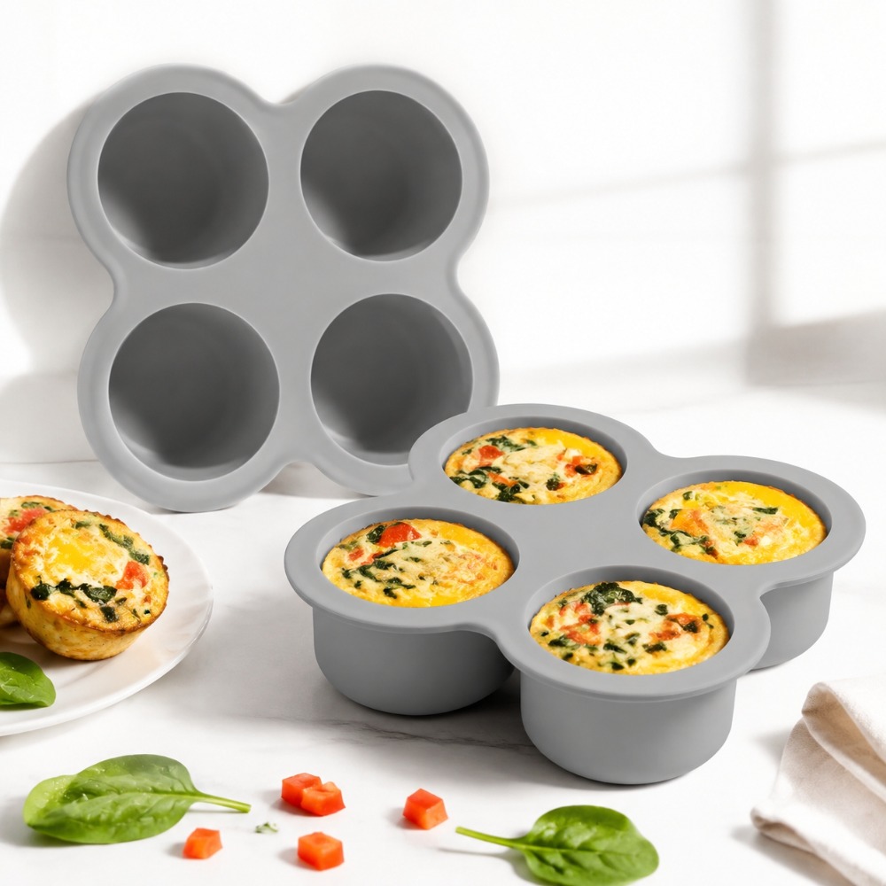 Egg Waffle Pan - 2 buah Cetakan Telur Air Fryer
