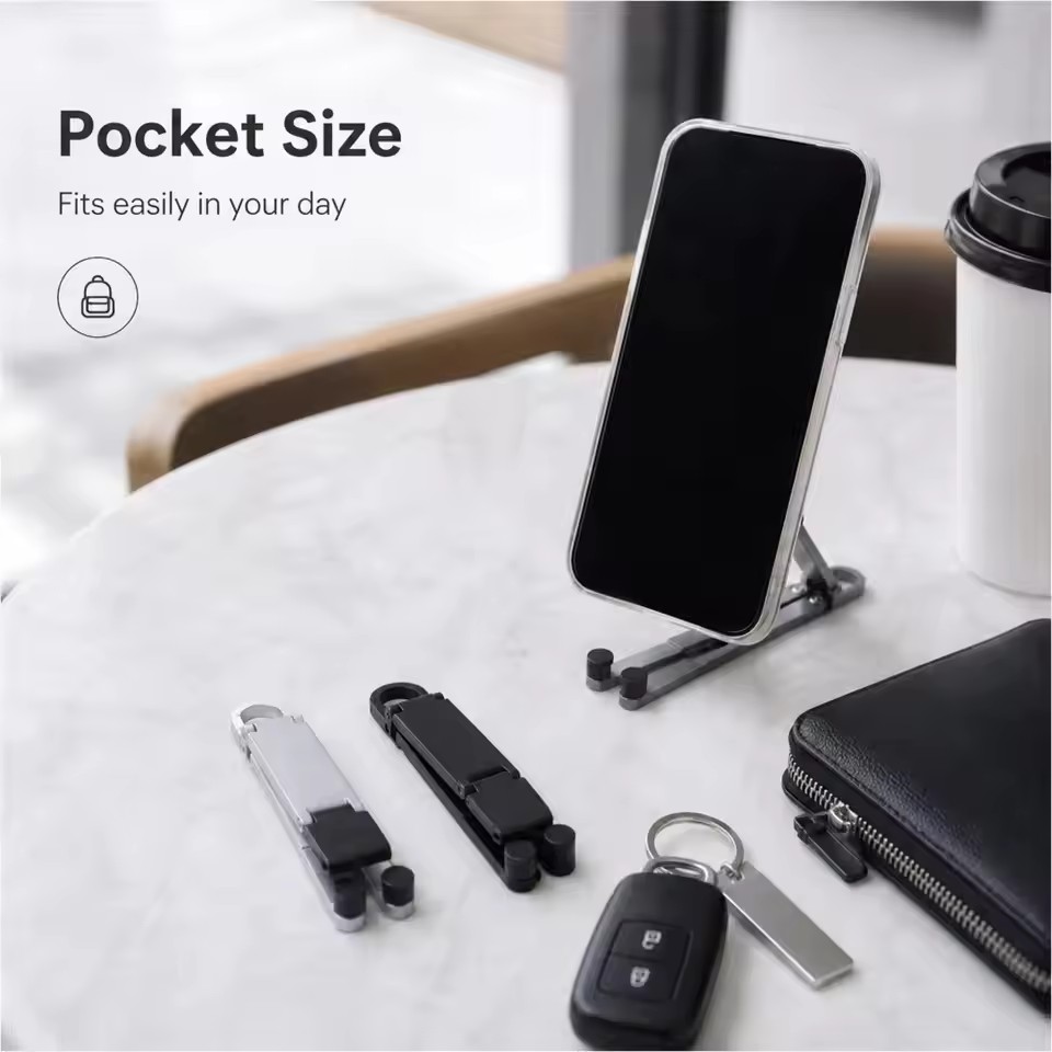 Penyangga Ponsel Lipat dengan  - Taco Stand Holder ulasan dan harga