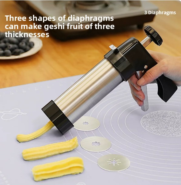 Alat Pembuat Churro dari Baja  - Churros Maker Gun ulasan dan harga