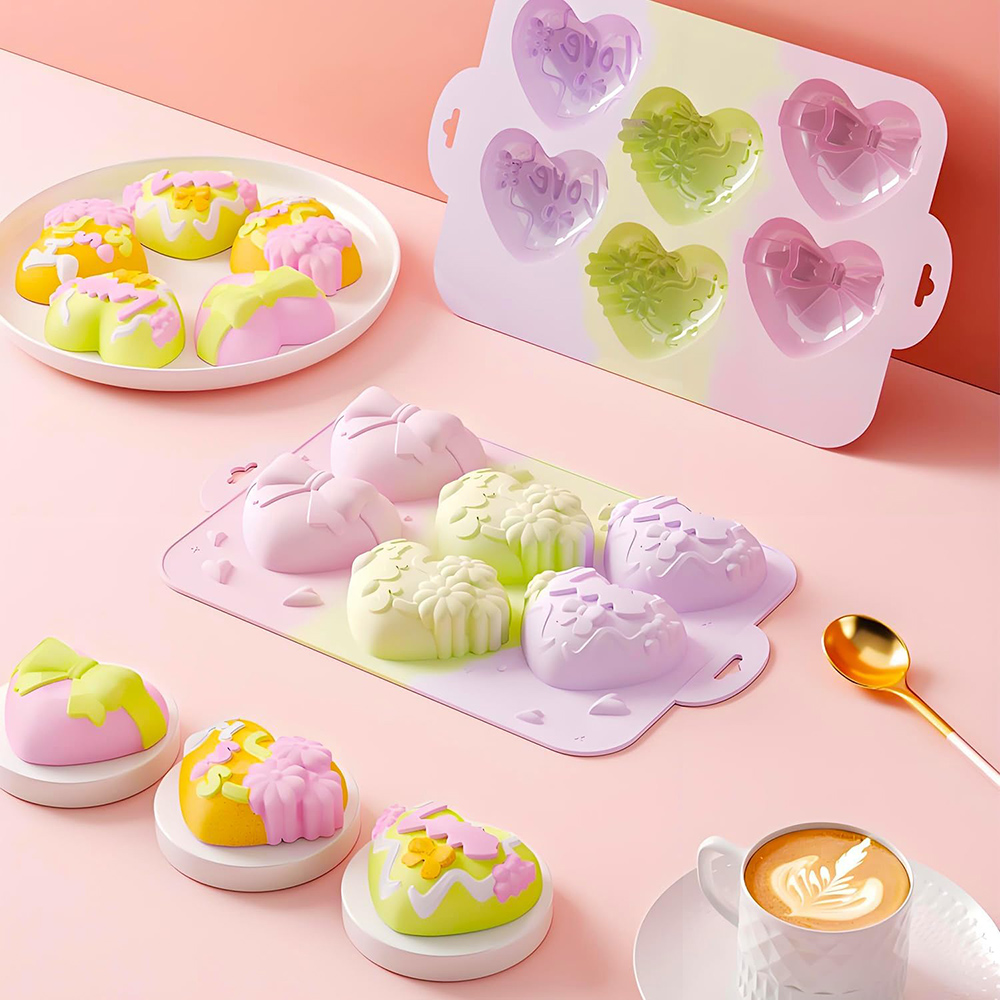 Cetakan Silikon Bentuk Hati un - Donut Mold Silicone ulasan dan harga