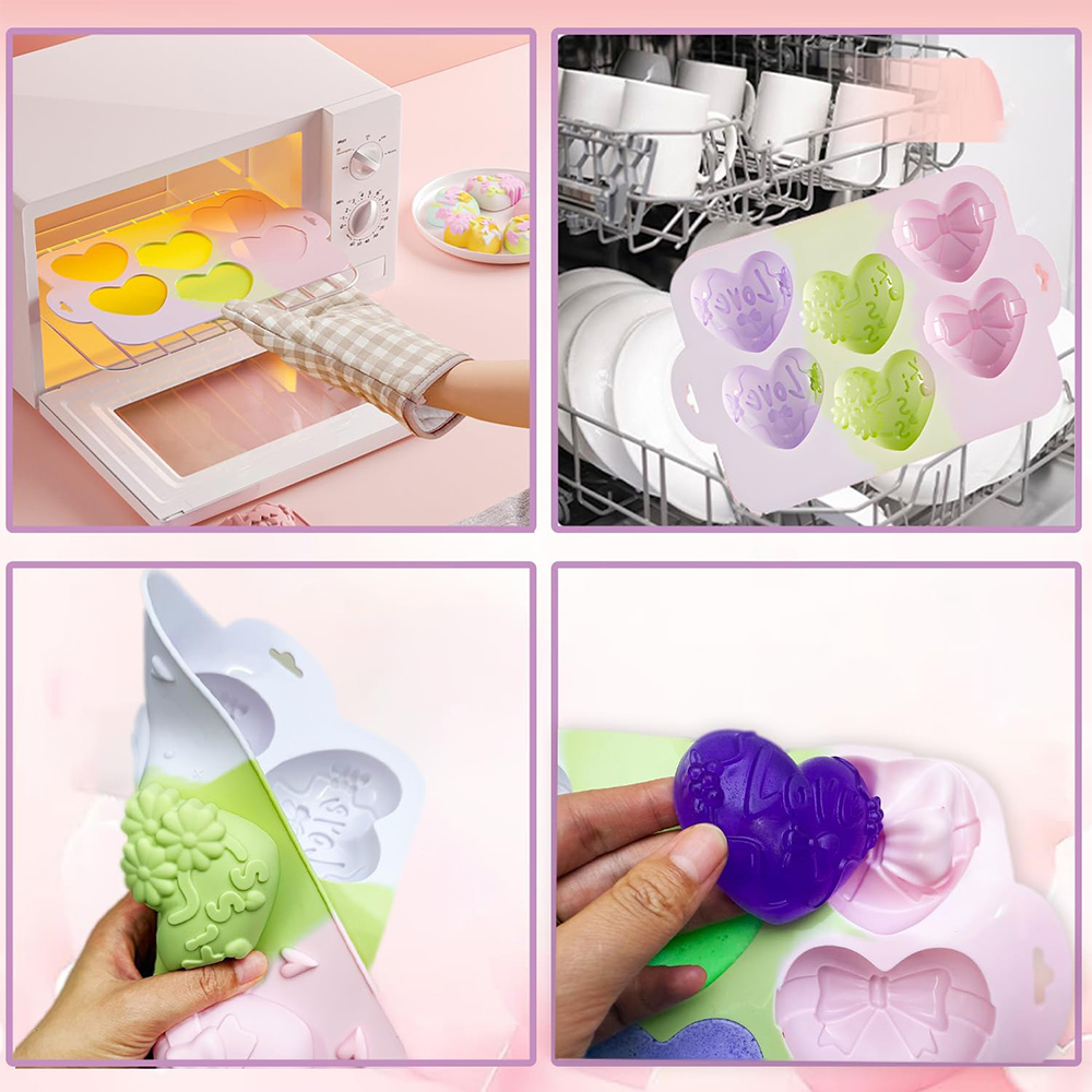 Cetakan Silikon Bentuk Hati un - Donut Mold Silicone ulasan dan harga