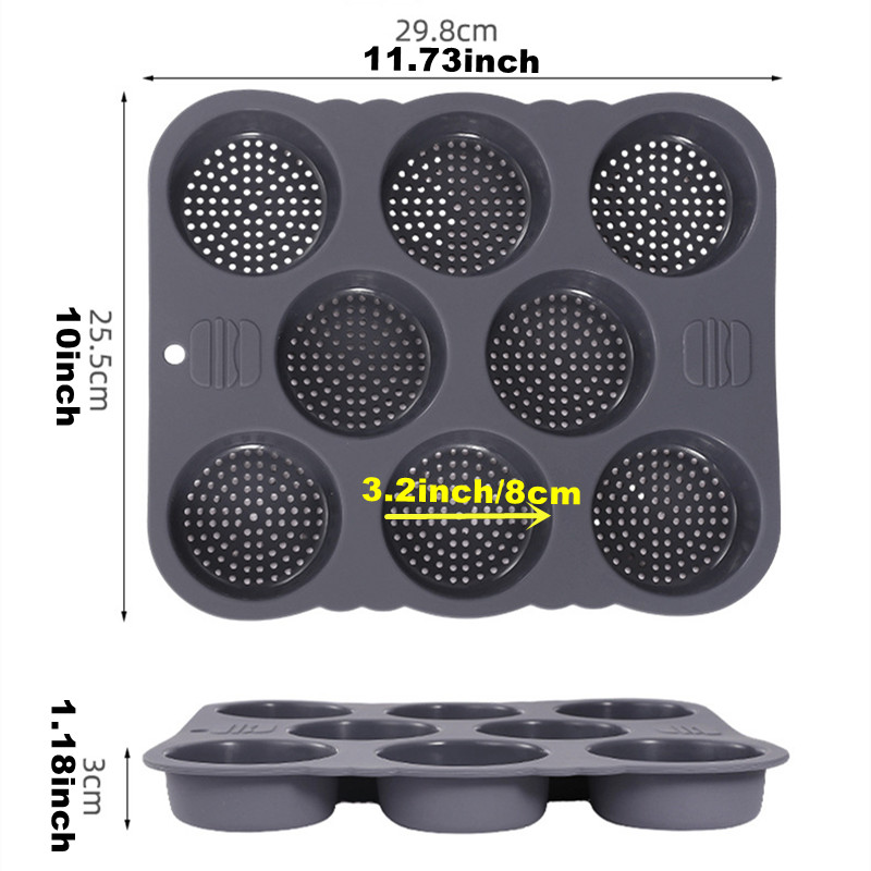 Cetakan roti Hamburger tidak l - Donut Mold Silicone ulasan dan harga