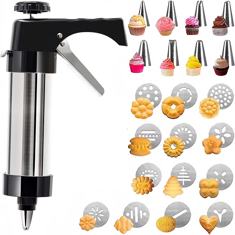 13 buah/set Manual DIY cetakan - Churros Maker Gun ulasan dan harga