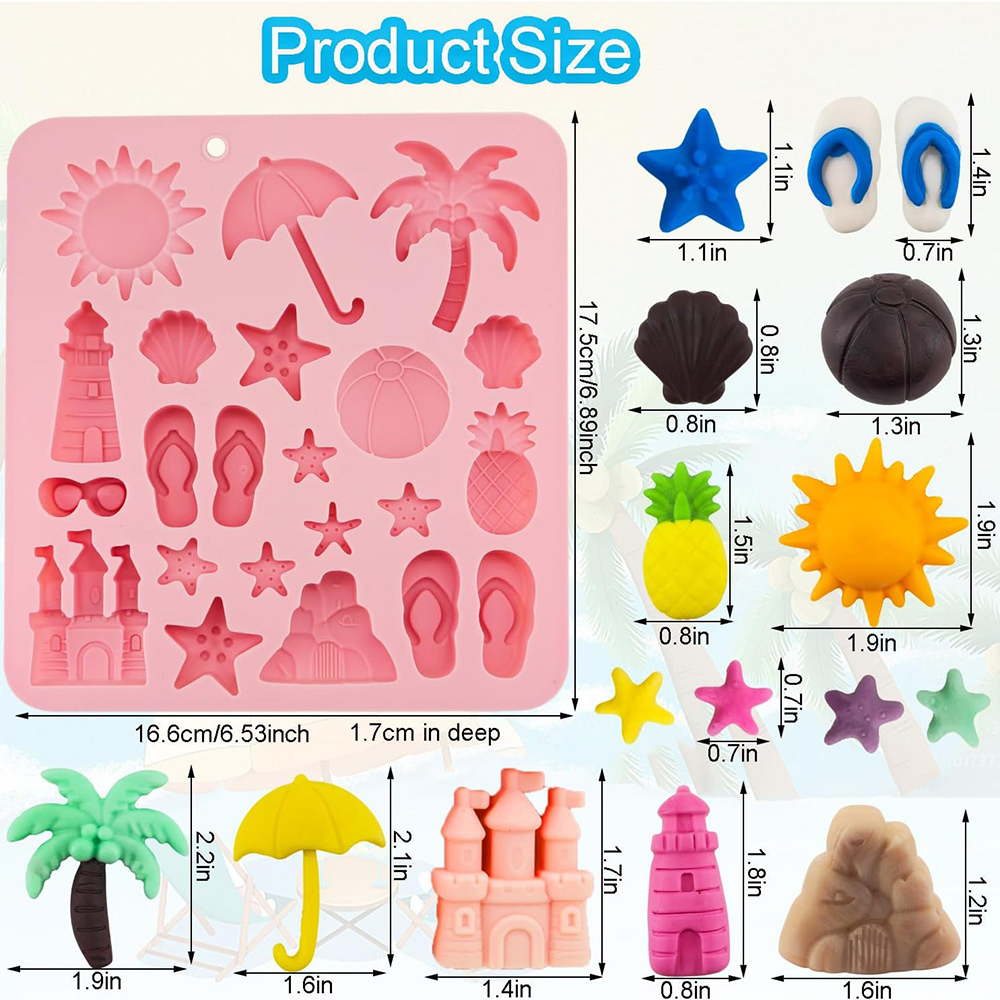 Cetakan Silikon Tema Pantai Mu - Donut Mold Silicone ulasan dan harga