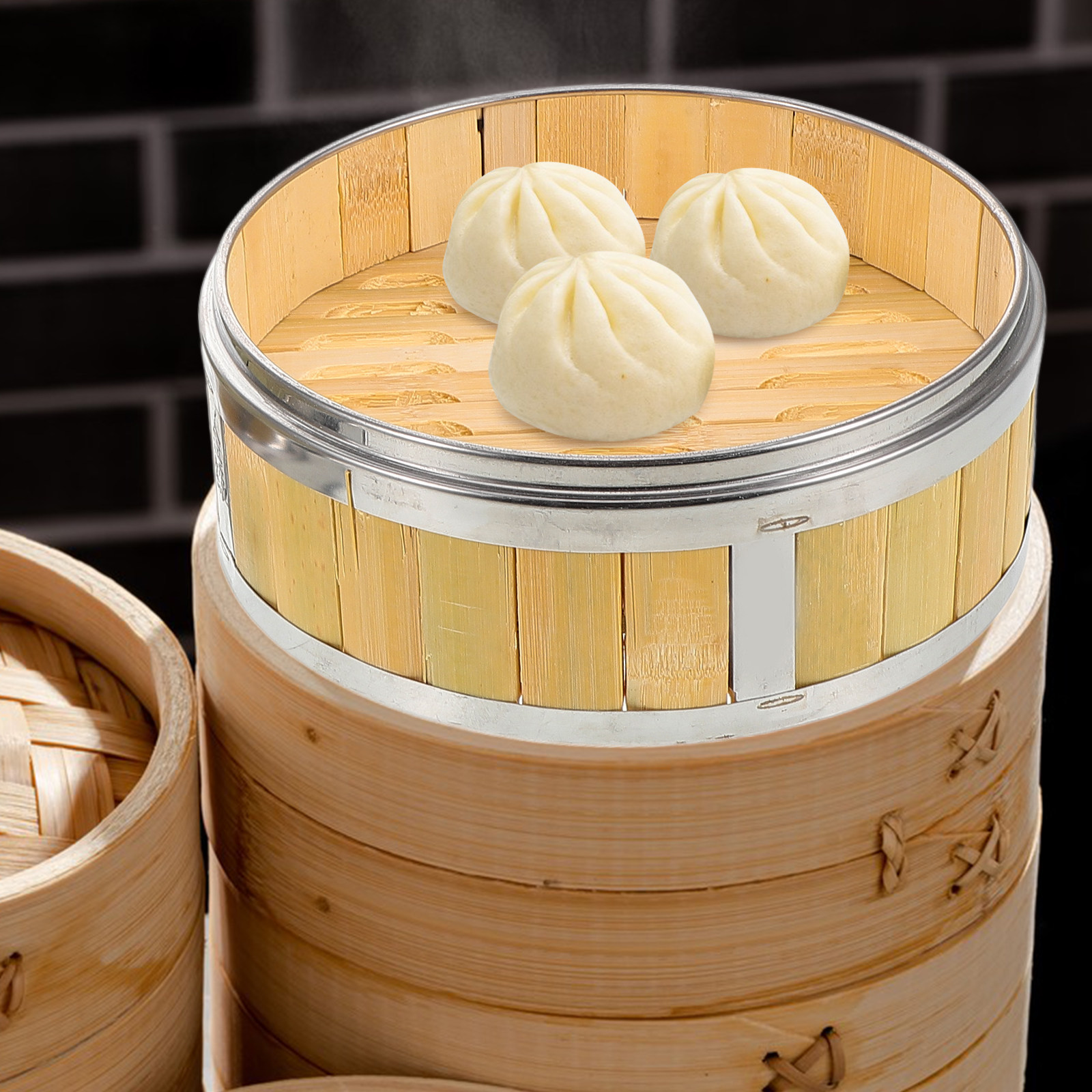 Keranjang Pengukus Kayu Bambu  - Bao Steamer Bamboo ulasan dan harga