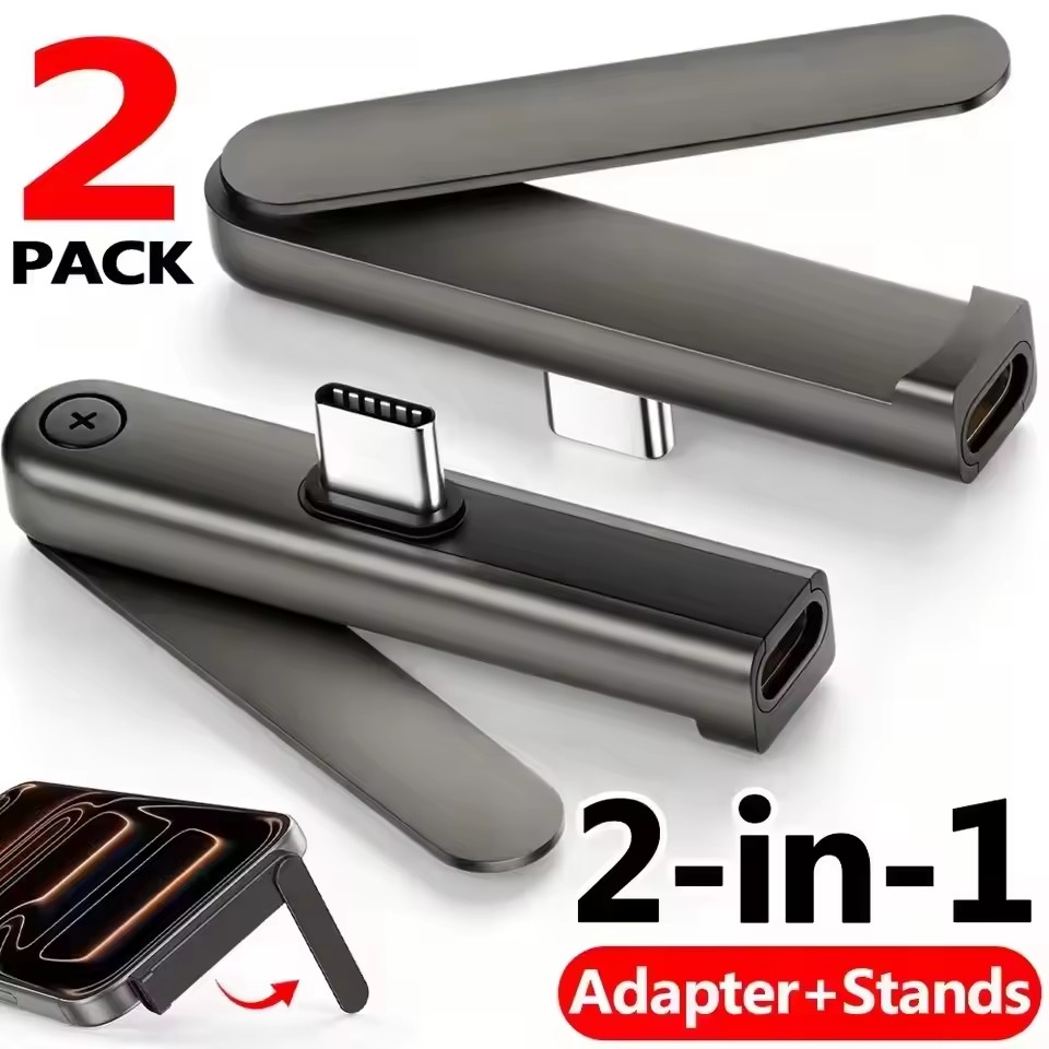 2/1PCS Adaptor Lipat USB C ke  - Taco Stand Holder ulasan dan harga