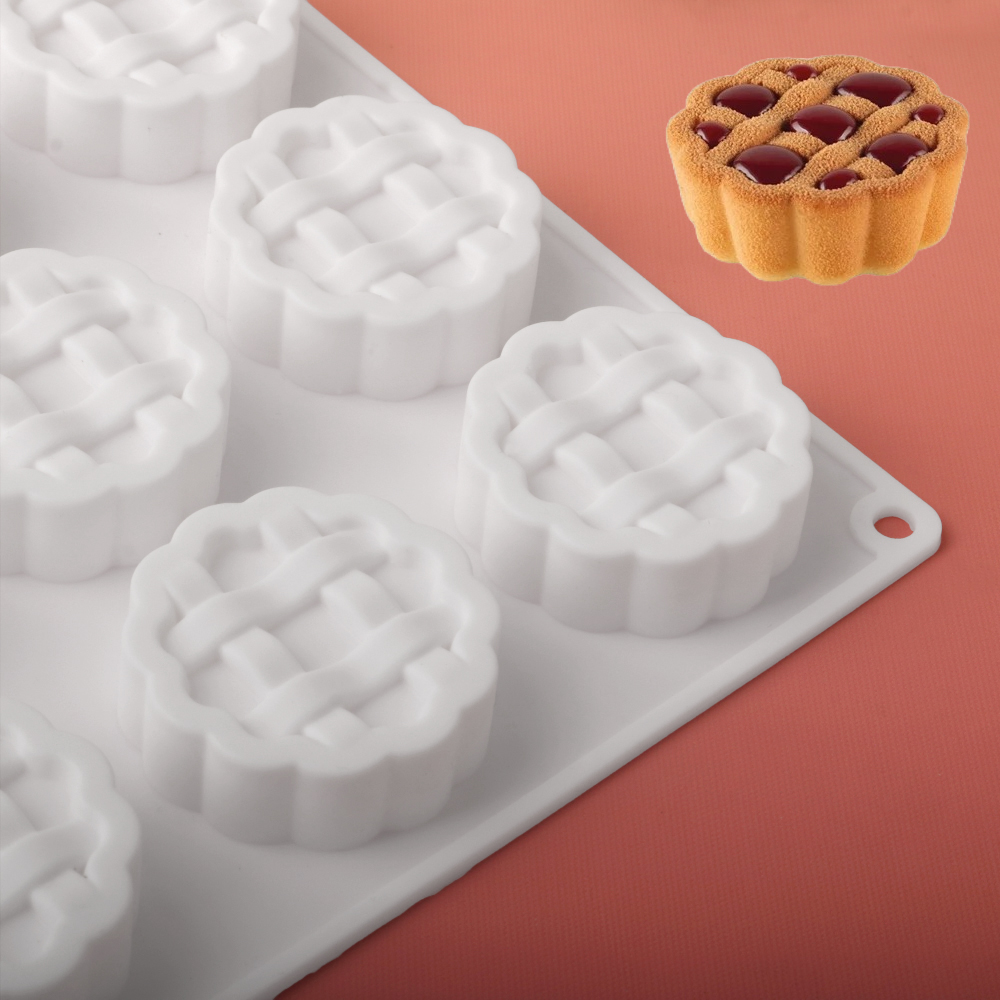 Cetakan Kue Tart Bundar 15 Lub - Donut Mold Silicone ulasan dan harga