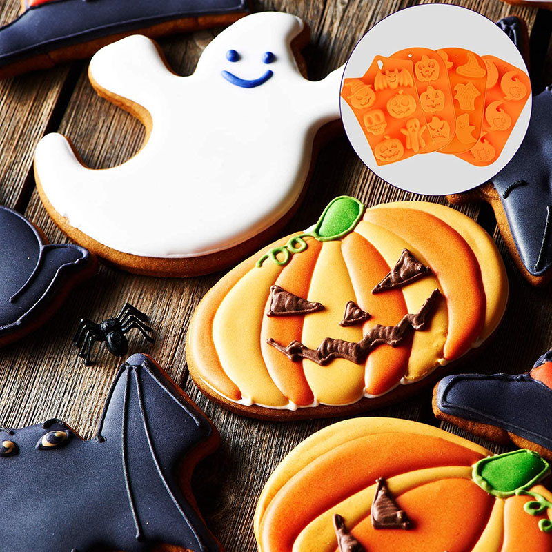Cetakan Halloween antilengket  - Donut Mold Silicone ulasan dan harga
