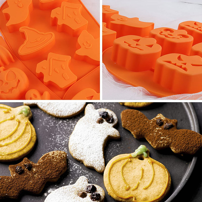 Cetakan Halloween antilengket  - Donut Mold Silicone ulasan dan harga